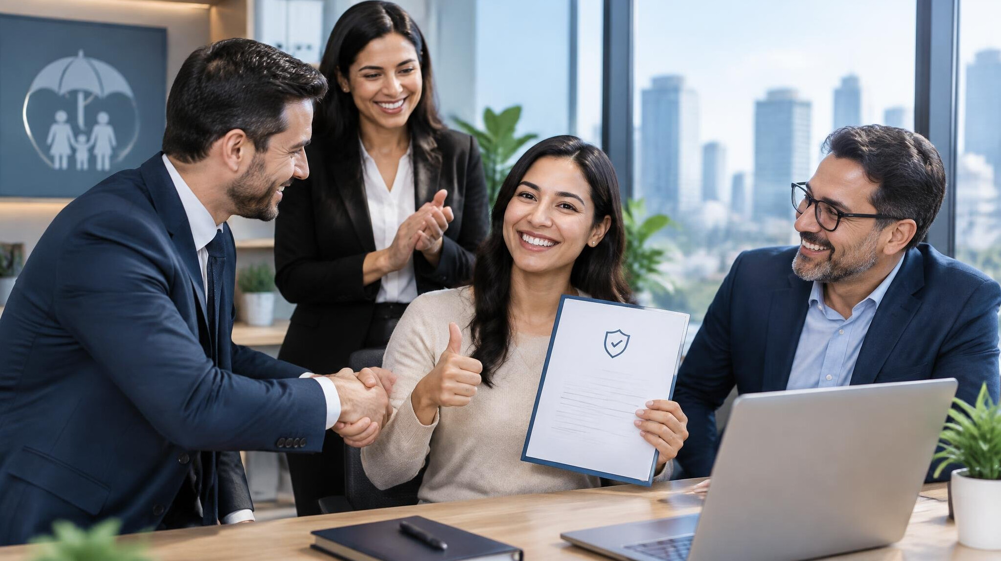 successful business team